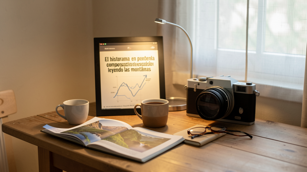 Detalle fotográfico relacionado con El histograma en pantalla: decidir la compensación de exposición leyendo las montañas