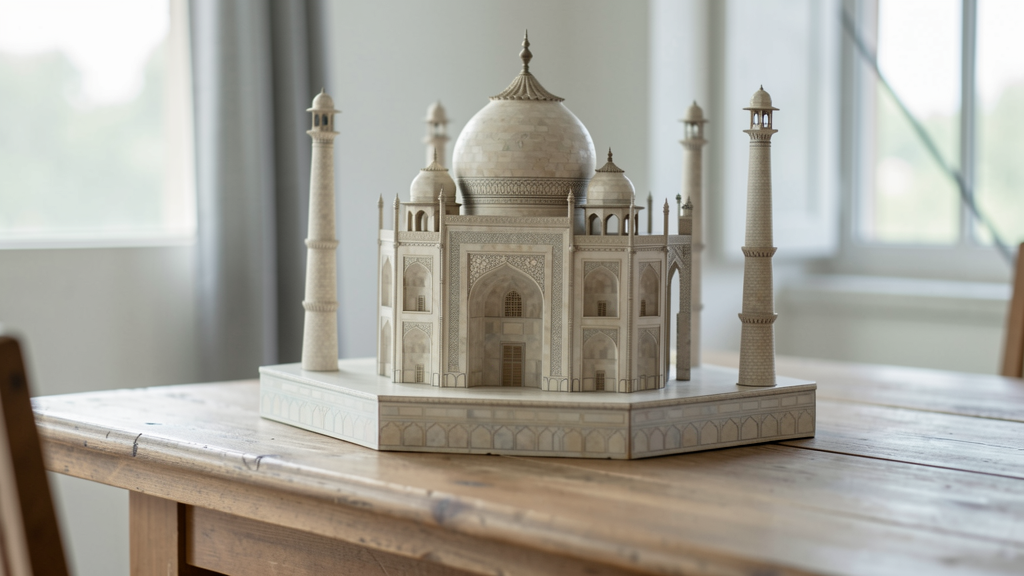 Detalle fotográfico relacionado con Mito vs Realidad: Por qué la regla de los tercios mata la elegancia del Taj Mahal