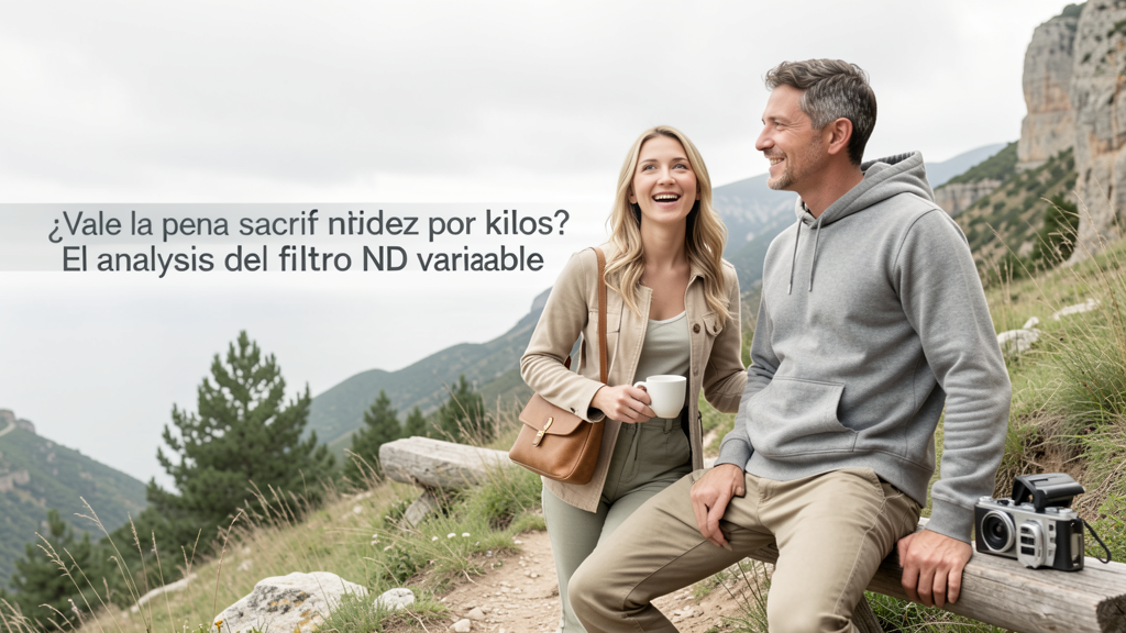 Imagen editorial que ilustra ¿Vale la pena sacrificar nitidez por kilos? El análisis del filtro ND variable